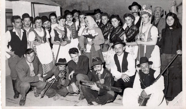A falu rossza című előadás szereplői 1959-ben