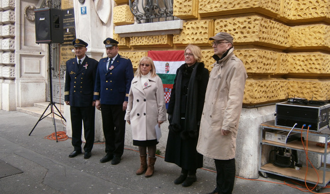 Emléktábla-avatás és megemlékezés Rijekában