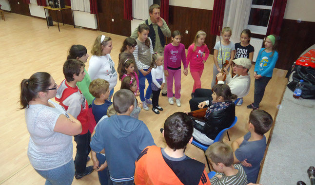 A várdaróci gyerekekkel